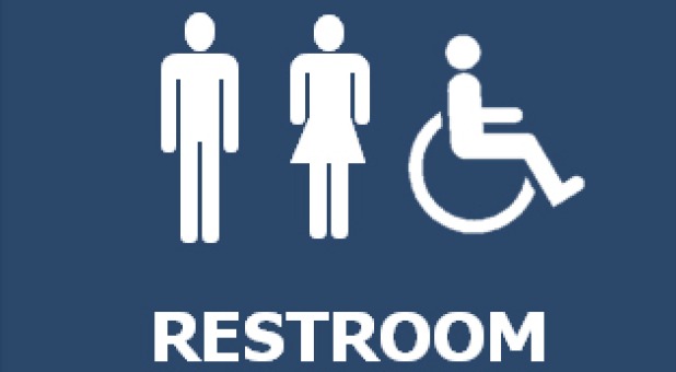 unisex restroom logo