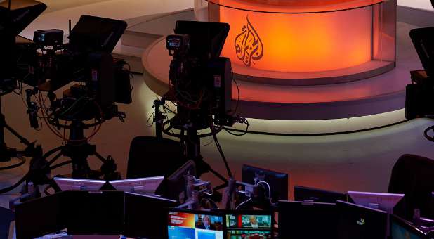 An Al Jazeera newsroom