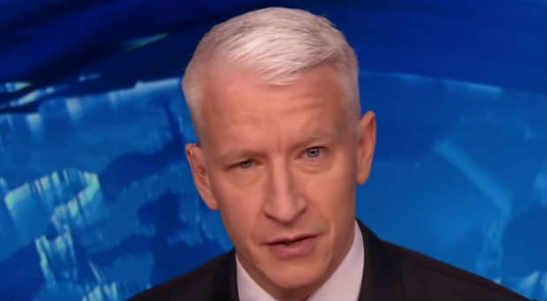 CNN anchor Anderson Cooper calls out Larry Tomczak for his 'gay agenda.'
