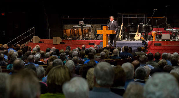Franklin Graham at the Oklahoma City Evangelism Conference