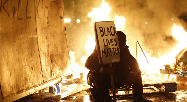 Ferguson fire black lives matter
