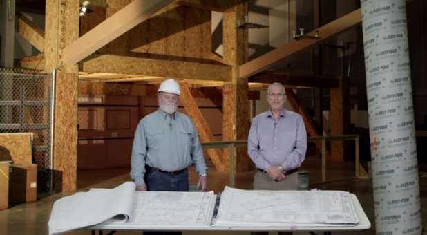 Construction is underway for the Ark Encounter in Kentucky.