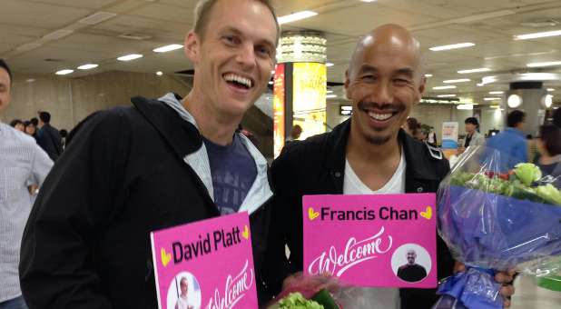 Authors and speakers David Platt and Francis Chan