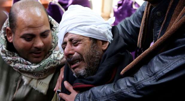 The father of one of the Egyptian Coptic men killed in Libya by the Islamic State