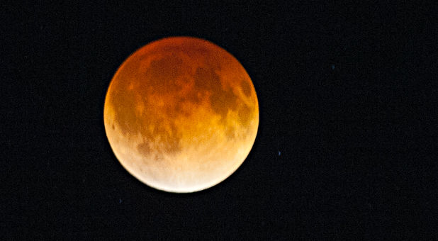 What is the biblical and prophetic symbolism of a blood moon?