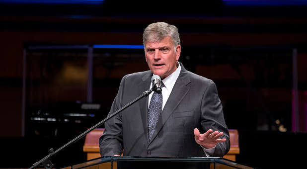 Franklin Graham will be speaking at the Awakening conference this weekend.