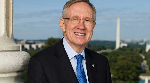 Senate Leader Harry Reid