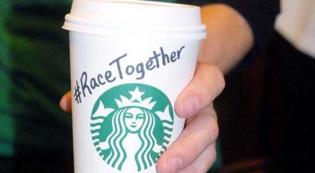 Starbucks' #RaceTogether campaign