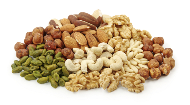 Nuts, seeds and whole grains