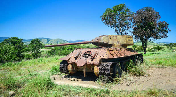 Angola tank