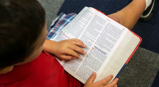 Boy with Bible