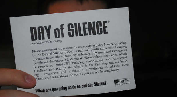 American Family Association is issuing an action alert about the Day of Silence.