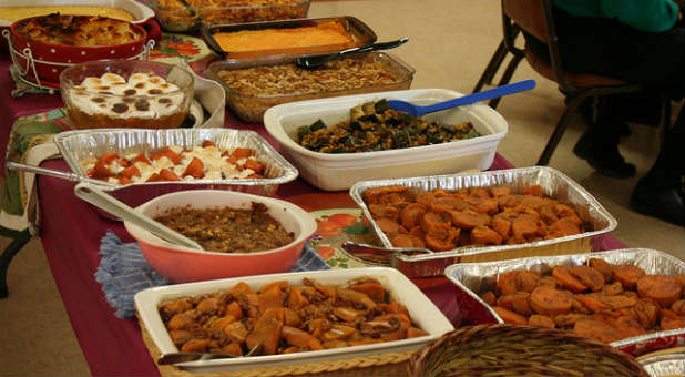 One person is dead and another 20 are ill after eating at a church potluck.