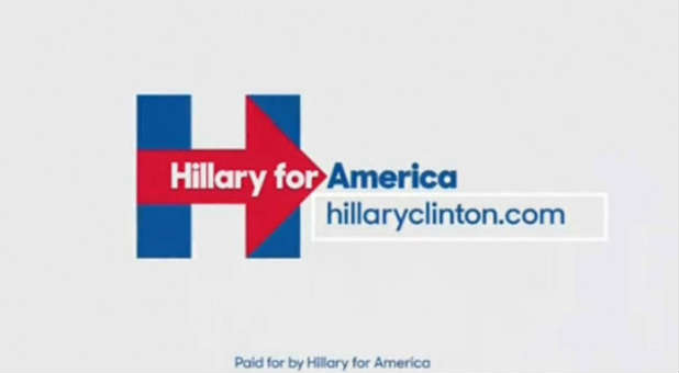 Hillary Clinton's logo for social media.