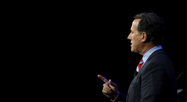 Rick Santorum says he would not attend a gay wedding.