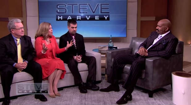Steve Harvey interviews a family whose son is a walking, talking miracle.