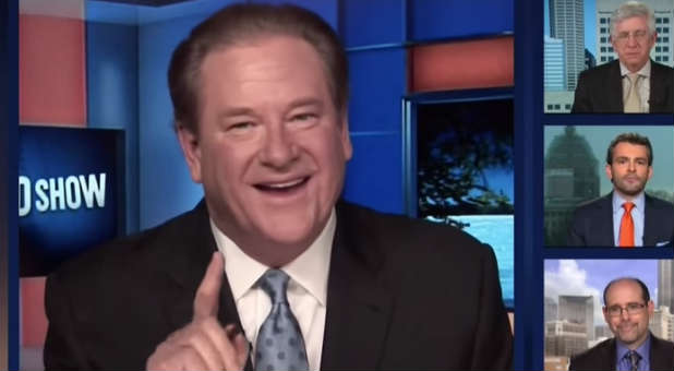 TV host Ed Schultz cut off the mic of one of his opponents.