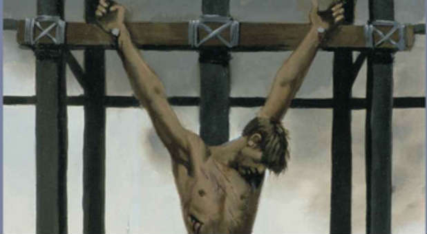 The cover of 'Passion of Christ: A Gay Vision,' Cherry's book.