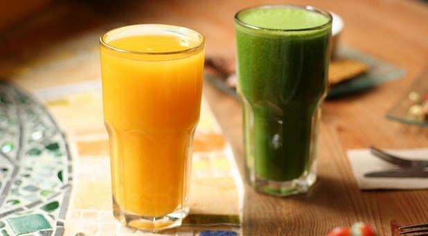 Raw juices contain biophotons, which will make your body healthier.
