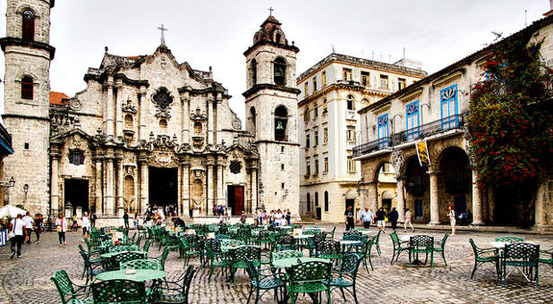 Cathedral in Havana, Cuba