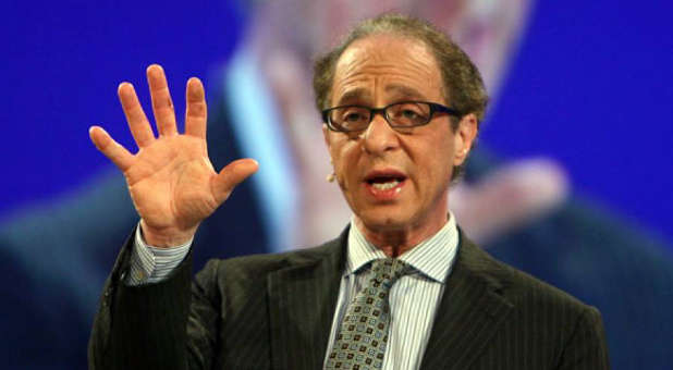 Ray Kurzweil speaks at the Exponential Finance conference in New York.