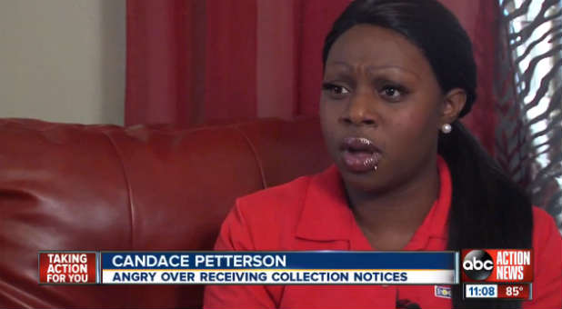 Candace Petterson says her church is demanding she pay her dues or she will be kicked out.