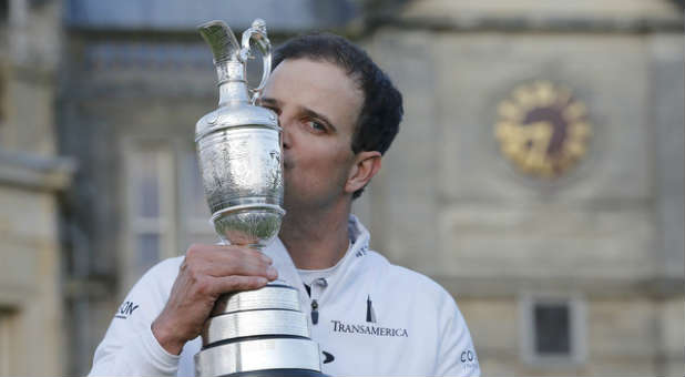 Zach Johnson says he was meditating on Scripture when he won the British Open.