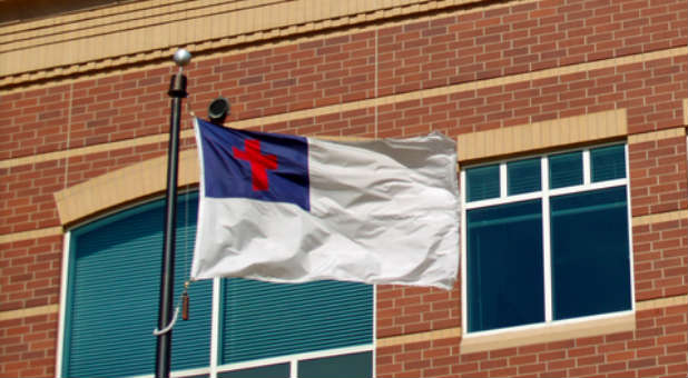 The Christian flag