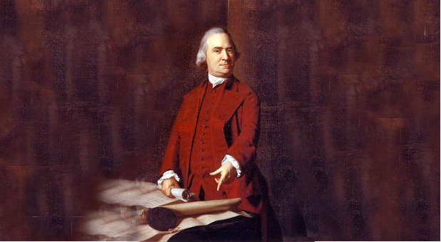 The people of America have the justification to disobey the government, according to criteria set out by Samuel Adams.
