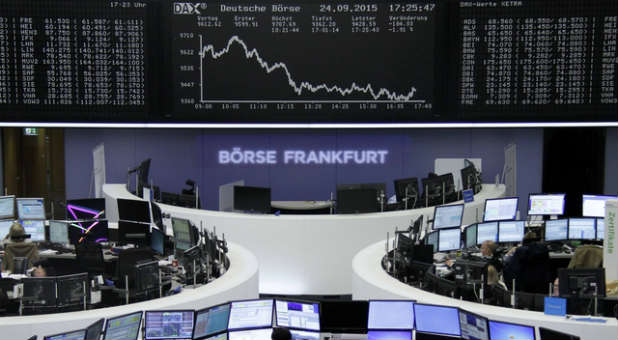 The German DAX stock exchange.