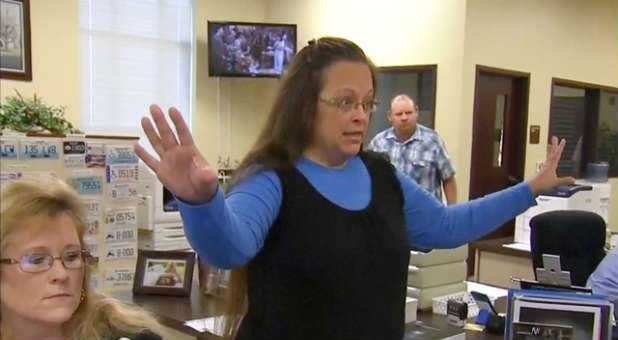 Kim Davis refused to issue marriage licenses.