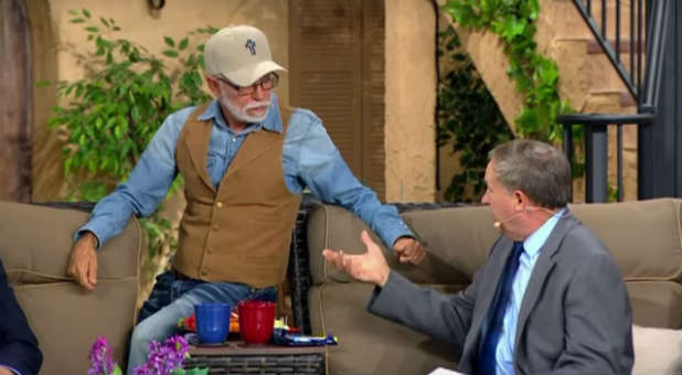 Rick Wiles and John Shorey share some wisdom on the 'Jim Bakker Show.'
