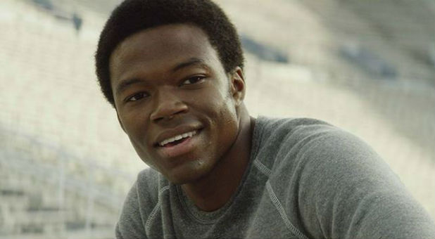Caleb Castille plays Tony Nathan in 'Woodlawn.'