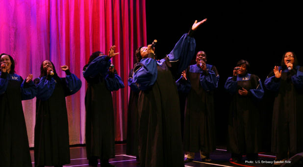 A city is fining a gospel choir for singing too loudly.