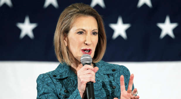 Carly Fiorina is attracting powerful donors.