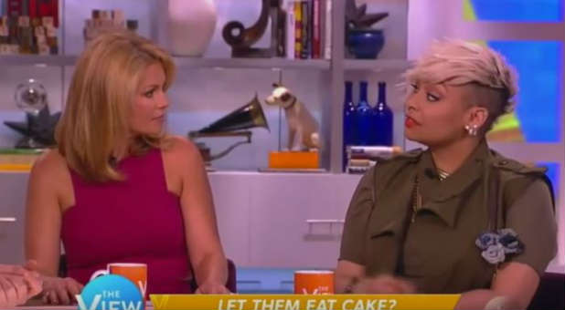 Candace Cameron Bure and Raven-Symone on 'The View.'