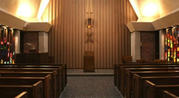 The Wichita chapel before renovations