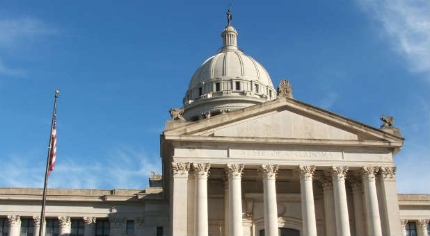 The Ten Commandments monument was removed from the Oklahoma State Capitol.