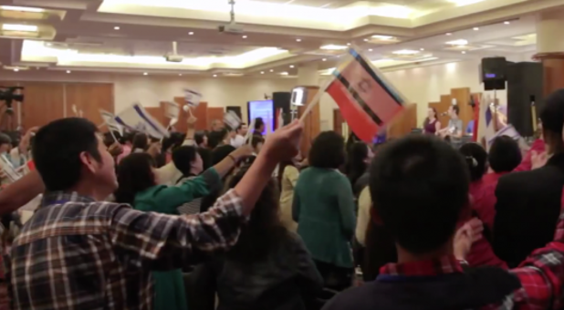 There is power in prayer, especially when Chinese Christians get together to pray for Israel.