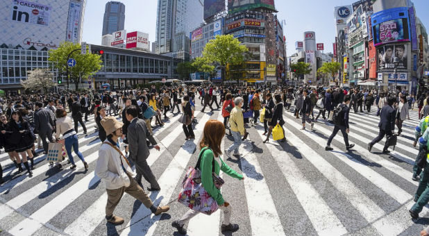 On Nov. 20-22, Franklin Graham will preach the gospel in Tokyo as BGEA partners with hundreds of local churches. It's estimated that less than 1% of Japanese people are Christian.