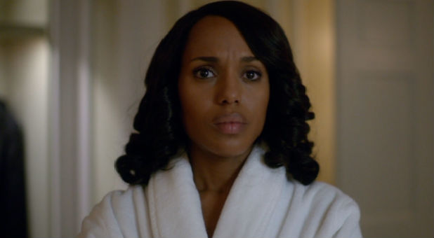 Kerry Washington's Olivia Pope underwent an abortion during the Scandal mid-season finale.
