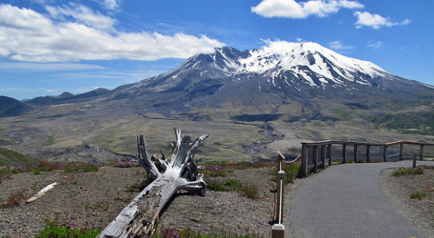 An eruption from Mount St. Helen's could be a sign of the end times
