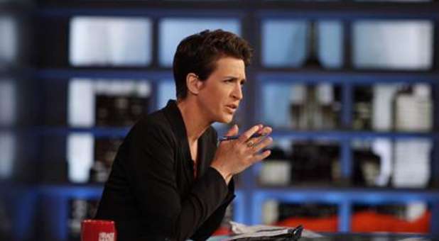 MSNBC talk show host Rachel Maddow.