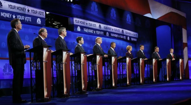Republicans called out the media bias during the CBNC debate.
