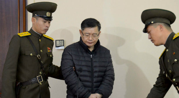 Pastor Hyeon Soo Lim prepares for trial in North Korea.