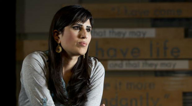 Naghmeh Abedini is opening up about her husband, Saeed.