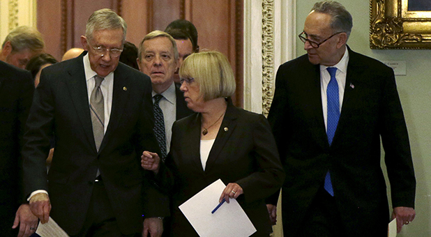 Senate Democrats talking about budget deal