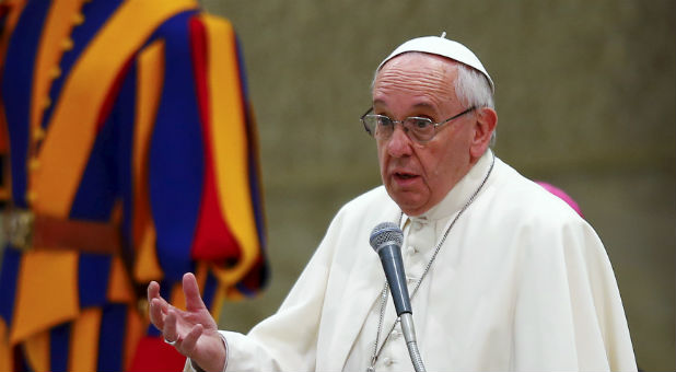 Pope Francis is warning against those seeking to profit from Catholic tradition.