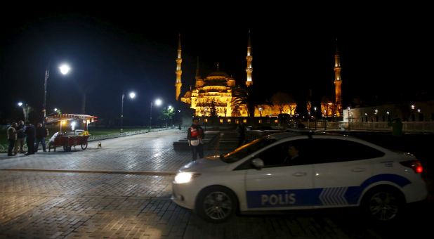 A suicide bomber killed at least 10 and injured at least 15 more in an attack in Turkey.