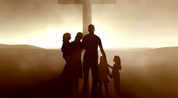 Be morally courageous by bringing your family to the foot of the cross.